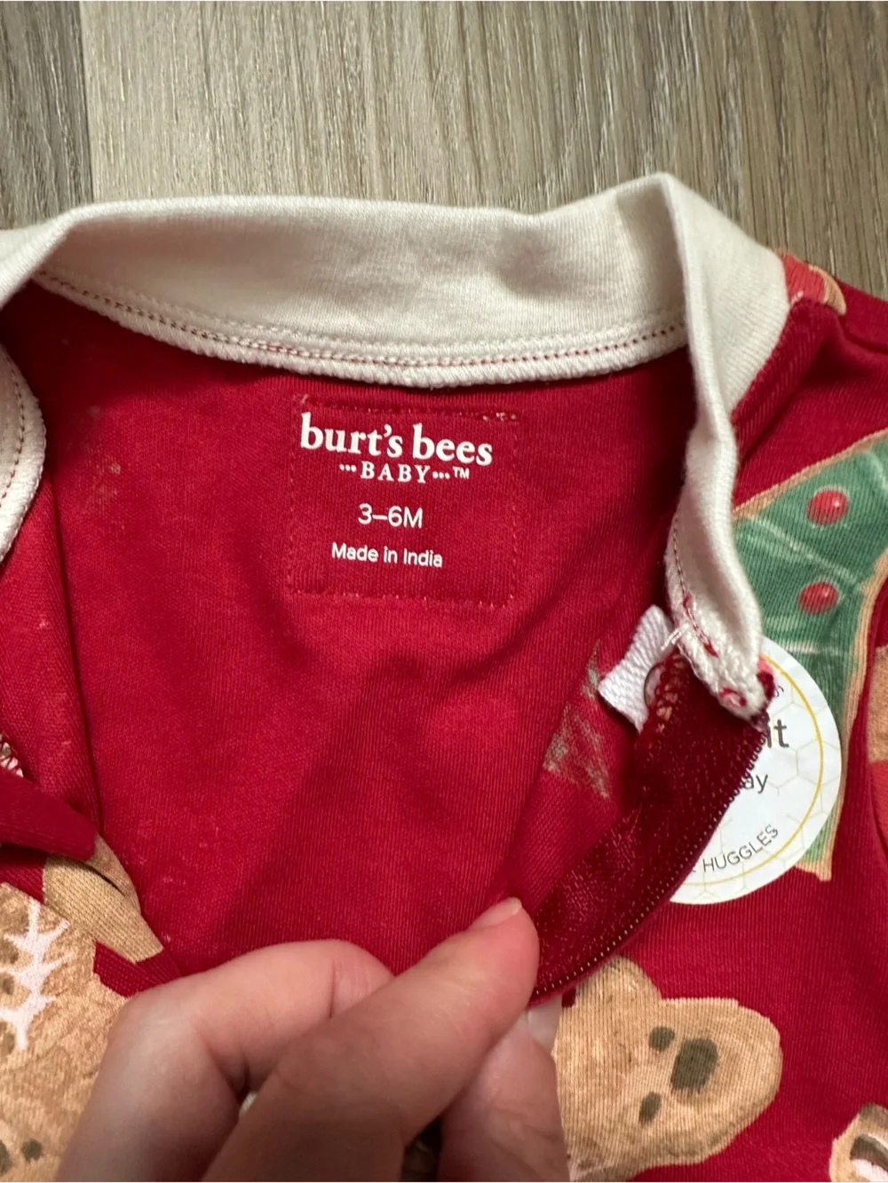 Burts Bees festive red